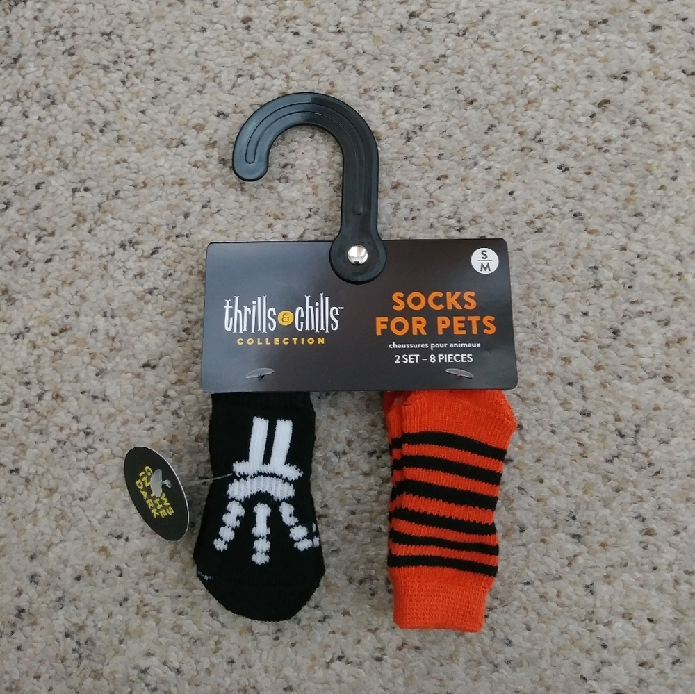 Hallowenn pet socks